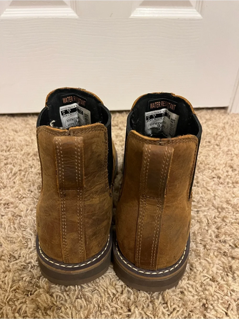 Carhartt Brown Pull-On Chukka Work Boots